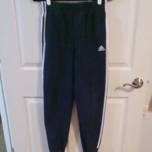 Navy Adidas Youth Boys 18/20 Fleece Jogger Sweatpants